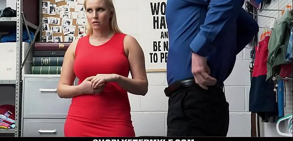  Milf Allowed to Leave After a Shoplifting Fuck From the Officer - Vanessa Cage